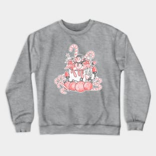 Pink Christmas Season Crewneck Sweatshirt